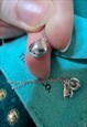 TIFFANY NECKLACE ELSA PERETTI NUGGEST BEAN CHAIN 925 SILVER