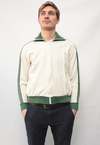VINTAGE 90' AMAZING BEAUTIFUL OLDSCHOOL WHITE SWEATSHIRT