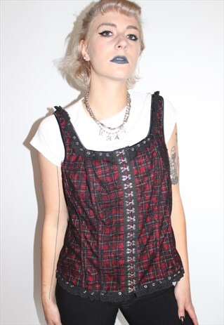 90S TRIPP NYC GOTH CORSET TOP