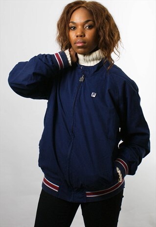 RARE FILA 1990S HARRINGTON / BOMBER JACKET