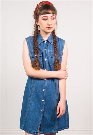 VINTAGE 90'S DENIM DRESS