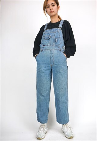 VINTAGE 90'S DENIM DUNGAREES