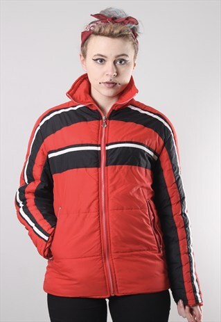 VINTAGE CHUNKY PUFFER JACKET MEDIUM