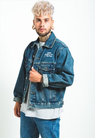 VINTAGE 80S WRANGLER BASIC DENIM JACKET / S6756