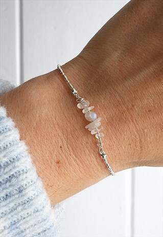 LUNA CLUSTER MOONSTONE BRACELET