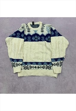 Vintage Knitted Jumper Men's M