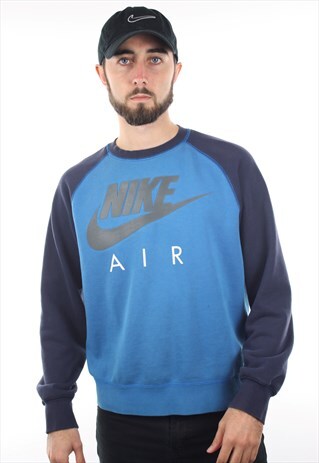 VINTAGE NIKE AIR SPELL OUT SWEATSHIRT JUMPER