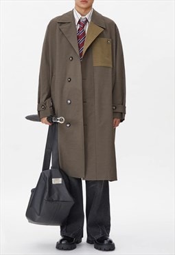 Men's Paris mid-length trench coat A VOL.1