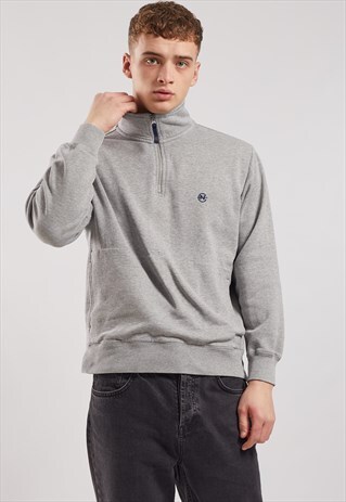 VINTAGE NAUTICA 1/4 ZIP SWEATSHIRT