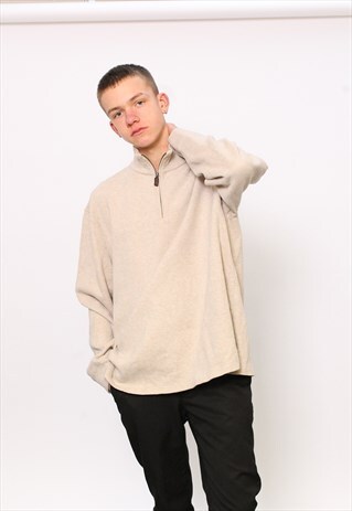 VINTAGE RALPH LAUREN 1/4 ZIP KNIT