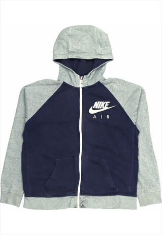 Nike 90's Nike Air Zip Up Hoodie XLarge Blue