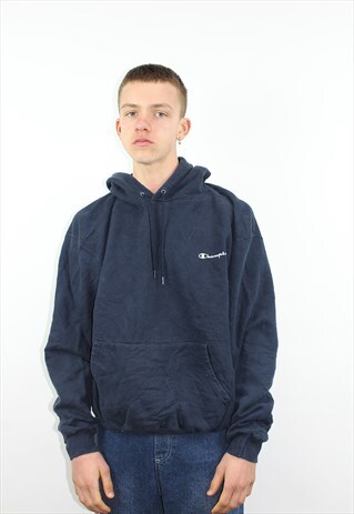 VINTAGE CHAMPION LOGO HOODIE