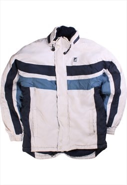 Vintage 90's Fila Puffer Jacket Heavyweight Waterproof