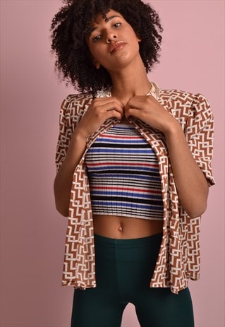 LIGHTWEIGHT PATTERN SHIRT GSS443