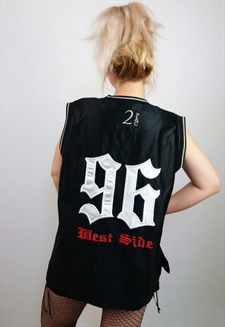 2PAC THE COLLECTION 'THUG LIFE' HIP HOP JERSEY / TANK TOP