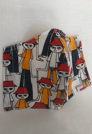 RED HAT COTTON FACE COVERING