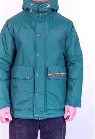 VINTAGE PHEONIX GORE-TEX HIKING MOUNTAIN JACKET GREEN S
