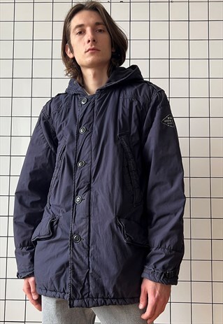 DENIM SUPPLY RALPH LAUREN Jacket Parka Coat Winter Blue