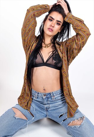 VINTAGE PATTERNED SHIRT S1025