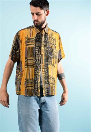VINTAGE ABSTRACT SHIRT.