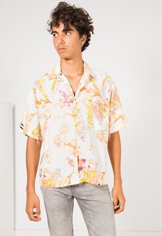 VINTAGE 80S HAWAIIAN SHIRT / S1575