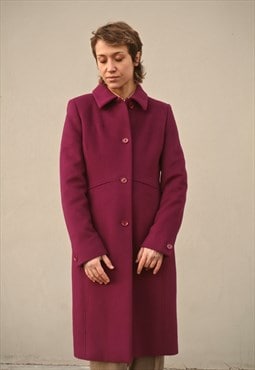 Vintage nos Max Mara wool coat 60s style