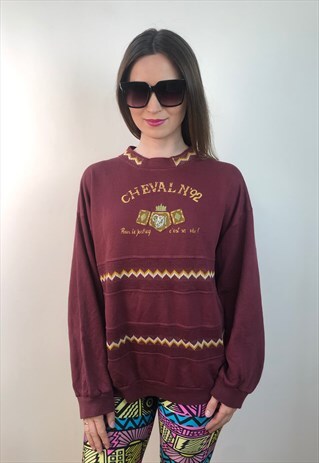 1992 AVANTI SKI SWEATSHIRT SWEATSHIRT SWEATER JUMPER