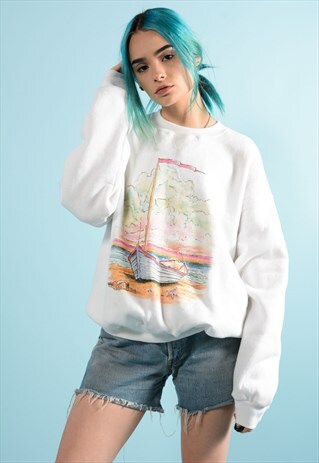 VINTAGE BOAT SWEATSHIRT