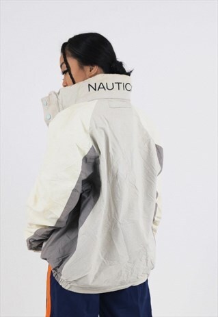 NAUTICA VINTAGE REVERSIBLE JACKET / SPORTS TOP / COAT