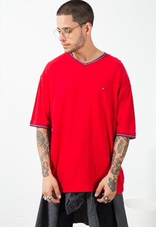VINTAGE 90S TOMMY HILFIGER SPORT T-SHIRT / S5041