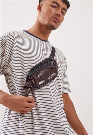 VINTAGE LEATHER FESTIVAL BUM BAG