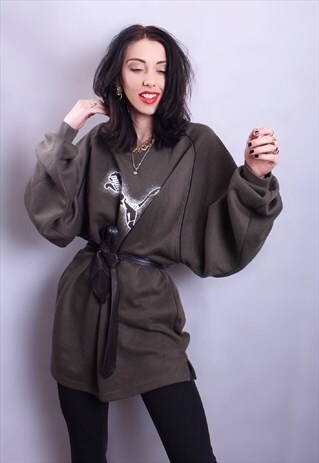 KHAKI PUMA SWEAT