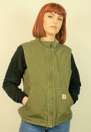 VINTAGE 90S SLEEVELESS CARHARTT JACKET