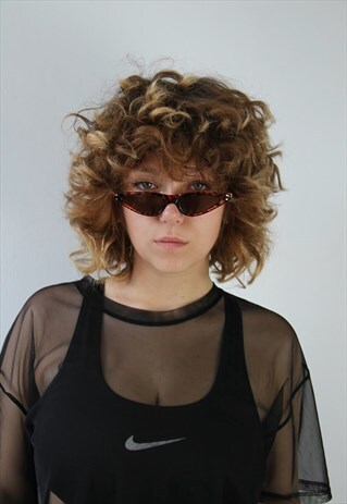 90'S CAT EYE SUNGLASSES BROWN