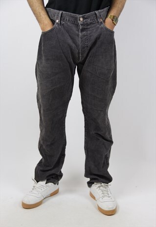 VINTAGE LEVI'S CORD GREY JEANS