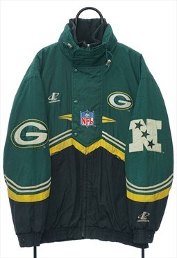 Vintage Logo Athletic NFL Green Bay Packers Coat Mens