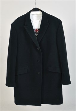 Vintage 00s blazer coat in black