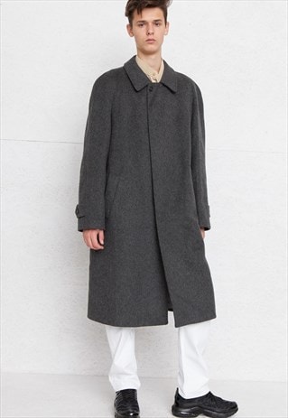 VINTAGE GREY DUKE OF WELLINGTON CAR COAT