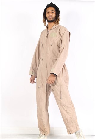 boiler suit beige