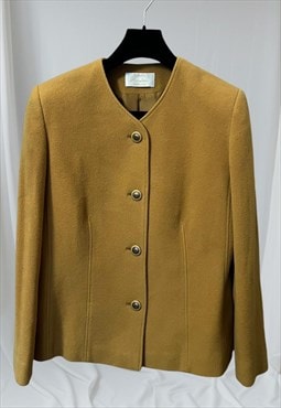 Vintage 90s Blazer Wool and Cashmere Jacket