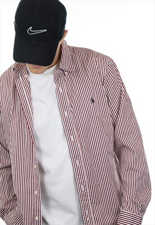 VINTAGE RALPH LAUREN SMALL LOGO STRIPED SHIRT