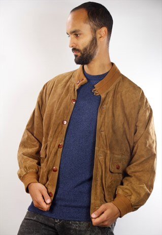 SUEDE JACKET / BOMBER JACKET SUEDE