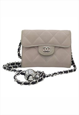 Vintage Chanel Little TimeleWallet on Chain Reworked CC