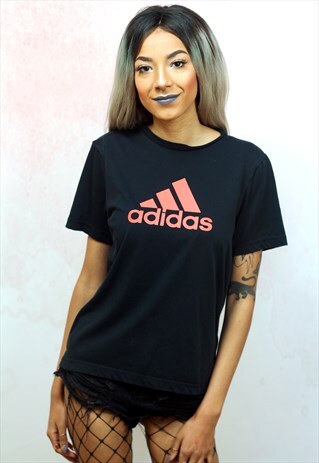 1990S VINTAGE BRANDED BLACK AND RED SPORTS TEE