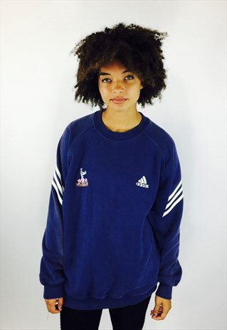 ADIDAS TOTTENHAM FC EMBROIDERED SWEATSHIRT