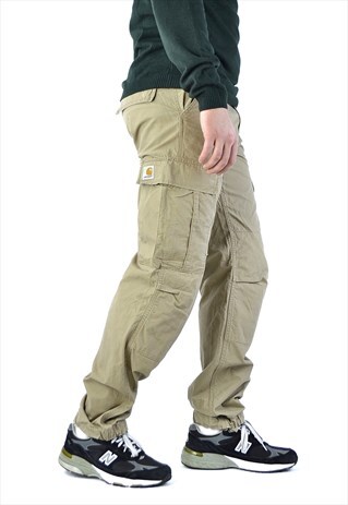 VINTAGE CARHARTT CARGO PANTS 31X32