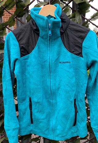 VINTAGE 90'S COLUMBIA ZIP UP FLEECE - M