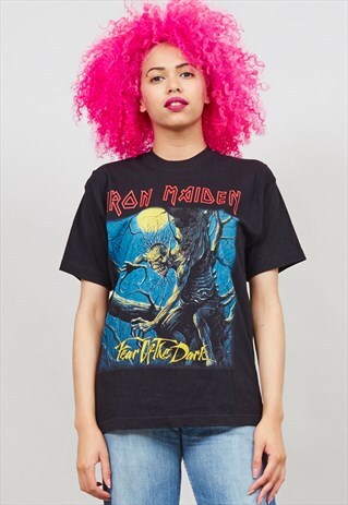 VINTAGE IRON MAIDEN BAND T-SHIRT
