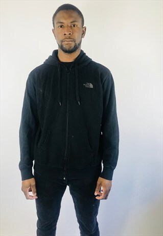 NORTH FACE SPELLOUT ZIP UP HOODIE
