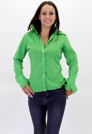 VINTAGE GREEN FESTIVAL SHIRT